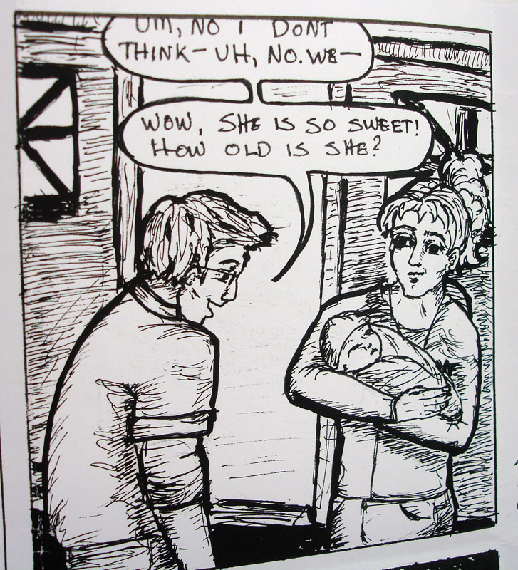 Comic panel two by Jessam