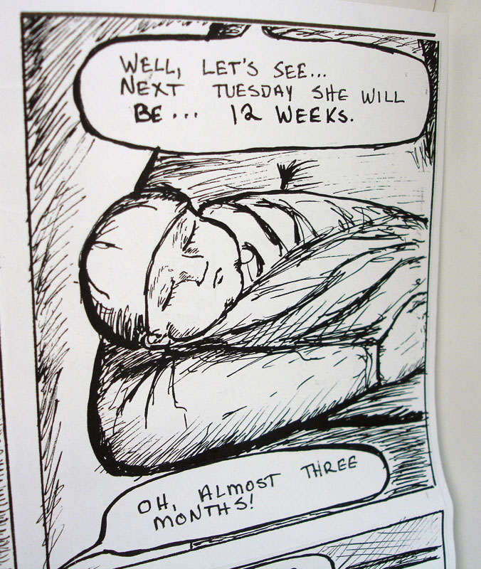 Comic panel three by Jessamyn