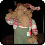 Stuffed Moose Stuffed Moose