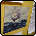 Paint By Number Ship Painting, An Item in bARTer Sauce Paint By Number Ship Painting, An Item in bARTer Sauce