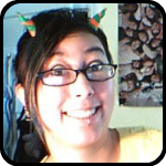 Jessamyn and some horns. Jessamyn and some horns.