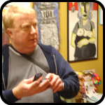 First Thursday Art Walk - doin' a trade with The Sauce First Thursday Art Walk - doin' a trade with The Sauce