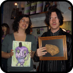 Royce and Rosalie doin' a bARTer Sauce trade