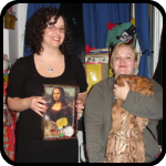 Staci and Rosalie doin' a bARTer Sauce trade
